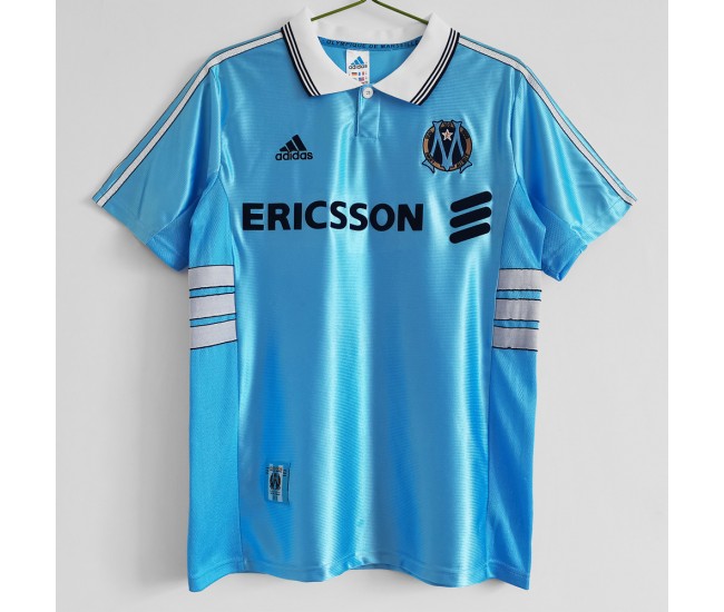1998-1999 Olympique Marseille Away Retro Jersey