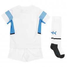 2021-22 Olympique De Marseille Home Kids Kit