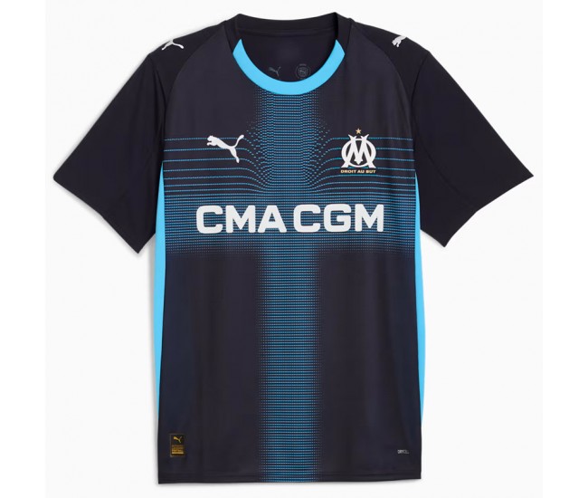 25-26 Olympique de Marseille Men's Away Soccer Jersey 