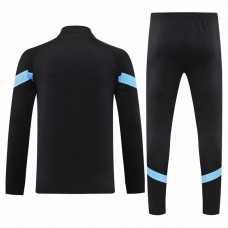 2022-23 Olympique Marseille Black Training Technical Soccer Tracksuit