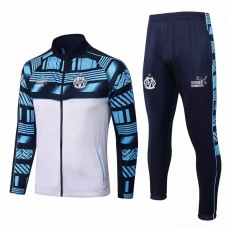 2022-23 Olympique Marseille Blue Training Presentation Soccer Tracksuit