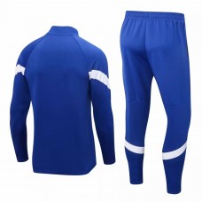 2022-23 Olympique Marseille Blue Training Technical Soccer Tracksuit