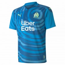 Olympique De Marseille Third Shirt Blue 2021