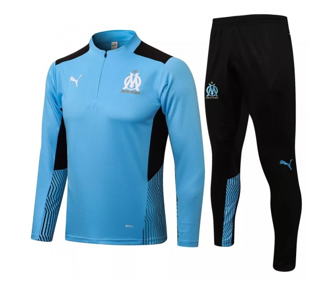 2021-22 Olympique Marseille Training Technical Soccer Tracksuit