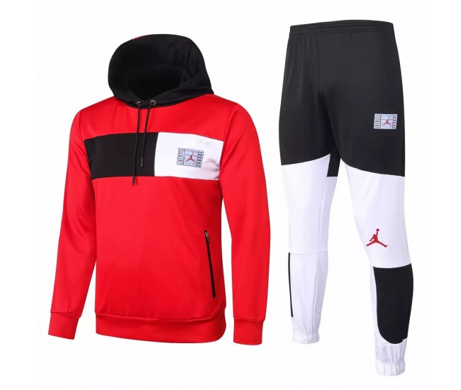 Jordan Red Soccer Presentation Tracksuit 2020