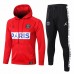 Jordan X PSG Red Soccer Presentation Tracksuit 2020