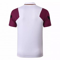 PSG Jordan Training White Purple Polo Shirt 2020