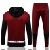 2021-22 Jordan X PSG Soccer Hooded Training Technical Tracksuit