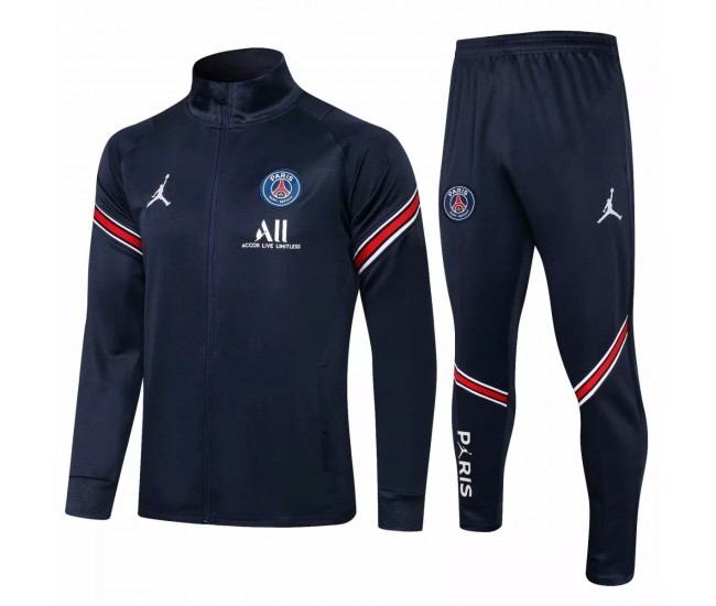 2021 Jordan X Psg Soccer Training Presentation Tracksuit