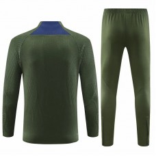 23-24 Jordan PSG Green Training Technical Soccer Tracksuit