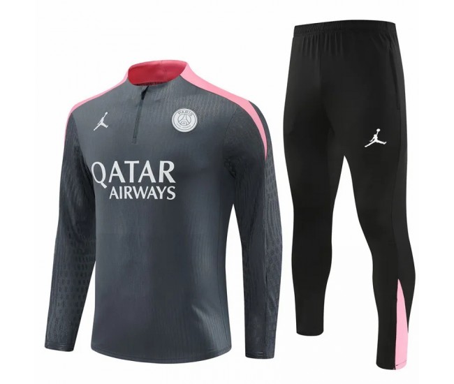 24-25 PSG Jordan Mens Grey Training Technical Tracksuit