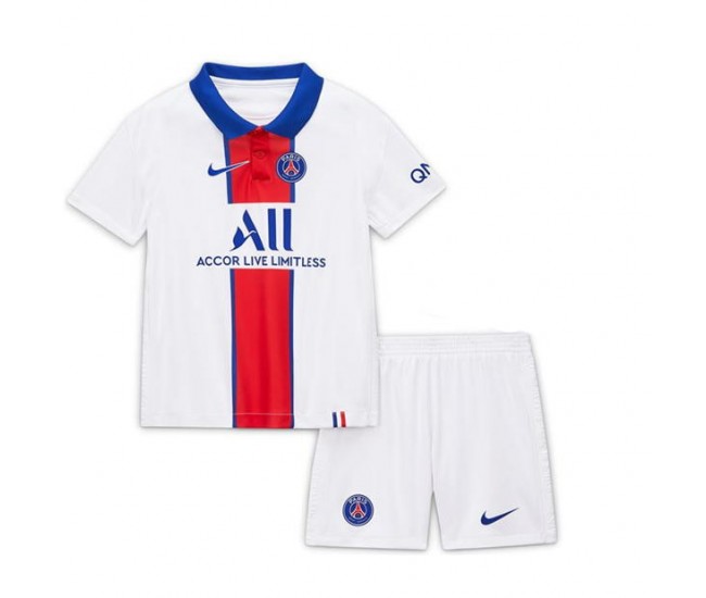 Paris Saint Germain Away Kids Kit 2020 2021