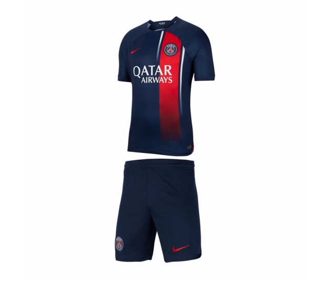 2023-24 Paris Saint-Germain Kids Home kit