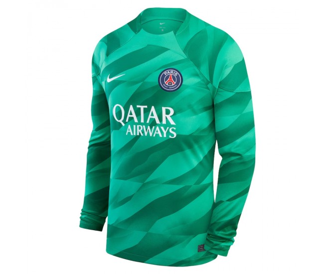 2023-24 Paris Saint-Germain Mens Long Sleeve Goalkeeper Jersey