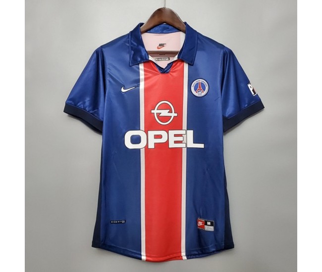 1998-1999 Paris Saint Germain Home Retro Jersey 