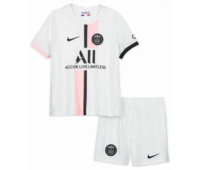 2021-22 Paris Saint-Germain Away Stadium Kids kit
