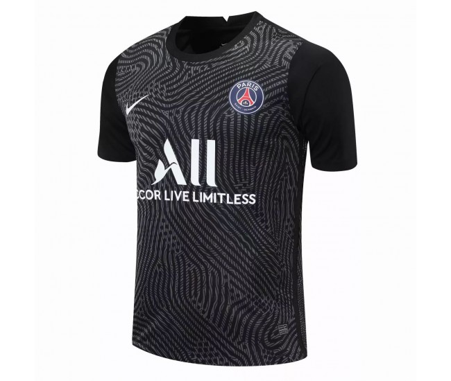 Paris Saint Germain Goalkeeper Shirt Black 2021