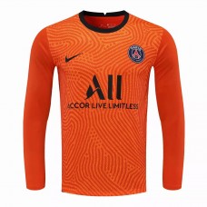 Paris Saint Germain Goalkeeper Long Sleeve Shirt Orange 2021