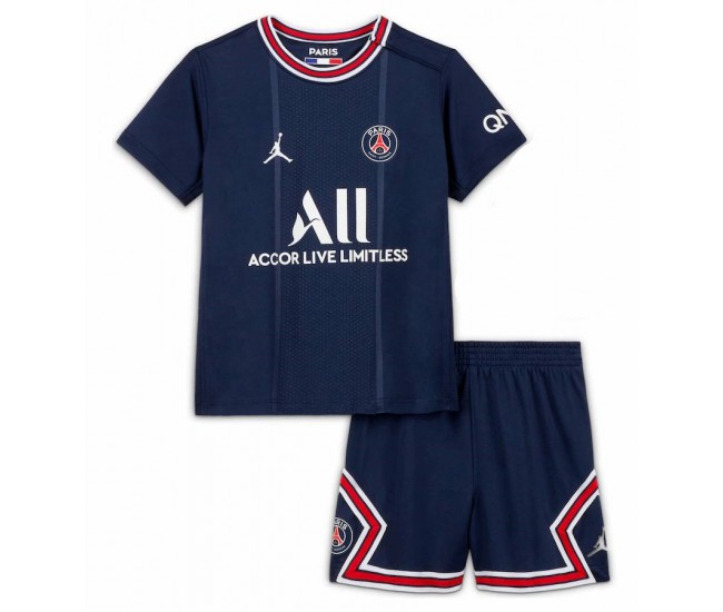 2021-22 Paris Saint-Germain Home Stadium Kids kit