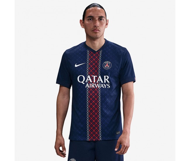 25-26 Paris Saint Germain Mens Home Authentic Soccer Jersey