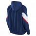 Paris Saint-Germain Navy Strike Anthem Full-Zip Hoodie Soccer Jacket