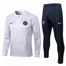 2022-23 PSG White Training Technical Soccer Tracksuit 2022-23 PSG White Training Technical Soccer Tracksuit