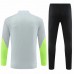 23-24 PSG Grey Training Technical Soccer Tracksuit