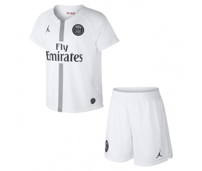 PSG JORDAN Third KIT 18/19 - KIDS White