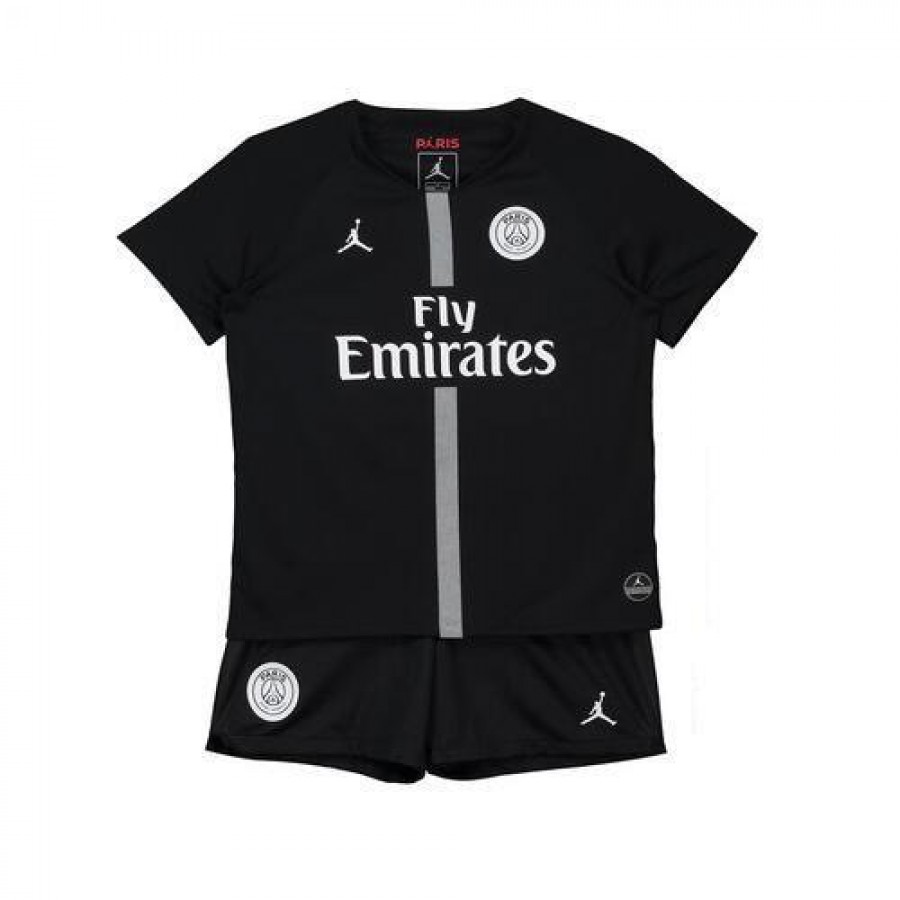 PSG JORDAN Third KIT 18/19  KIDS Black