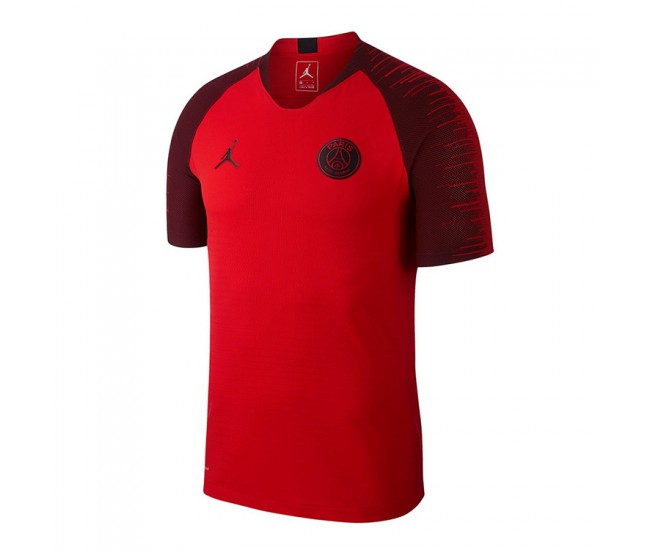 PSG Jordan Red Pre Match Training Jersey 2018/19