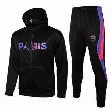 PSG Jordan Football Presentation Black Tracksuit 2021 2022