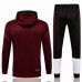 PSG Jordan Football Presentation Burgundy Tracksuit 2021 2022