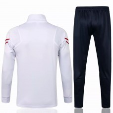 PSG Jordan Football Training Presentation Tracksuit White 2021 2022