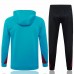 24-25 PSG Mens Blue Training Hooded Technical Tracksuit