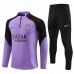 23-24 PSG Purple Training Technical Soccer Tracksuit