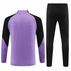 23-24 PSG Purple Training Technical Soccer Tracksuit