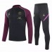 PSG Jordan Training Technical Football Tracksuit Black Purple 2021