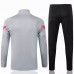 PSG X Jordan Light Grey Training Football Tracksuit 2021 2022