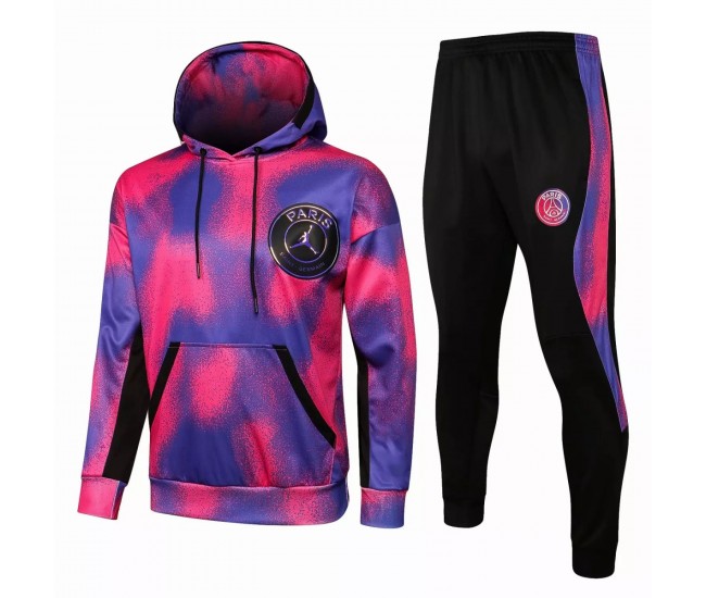 PSG X Jordan Technical Football Tracksuit Pink 2021 2022