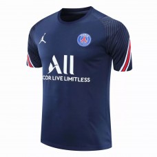 PSG x jordan training Shirt navy 2021