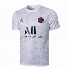 PSG X Jordan Training Shirt White 2021 2022