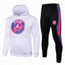 PSG X Jordan White Football Presentation Tracksuit 2021 2022