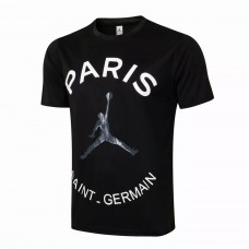 PSG X Jordan Wordmark Shirt Black 2021 2022