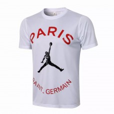PSG X Jordan Wordmark Shirt White 2021 2022