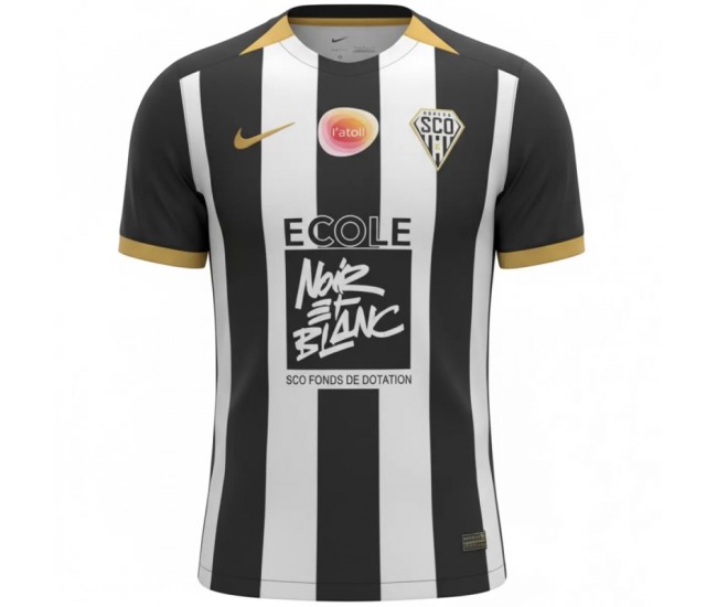 25-26 Angers Sco Mens Home Jersey