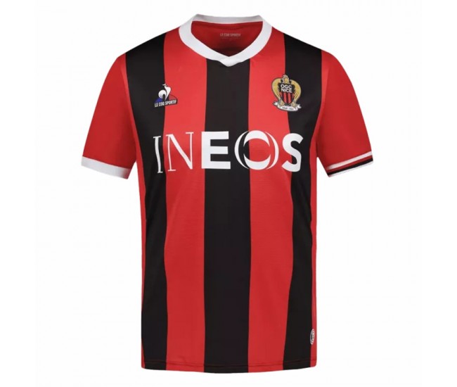 23-24 OGC Nice Mens Home Jersey