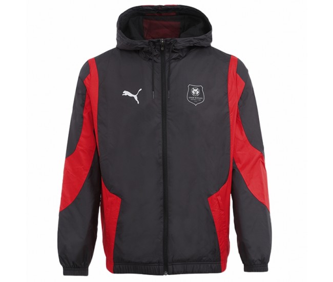 2023-24 Stade Rennais Mens Pre match Jacket