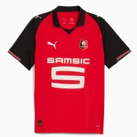 25-26 Stade Rennais Mens Home Soccer Jersey 