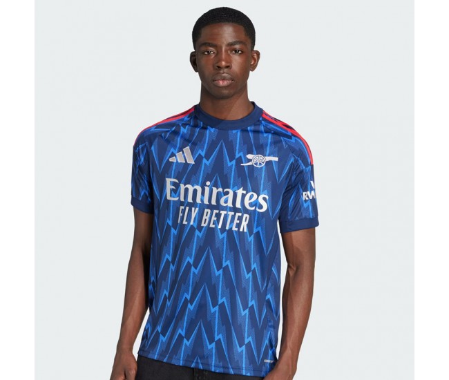 25-26 Arsenal FC Mens Away Authentic Soccer Jersey