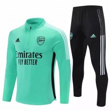 2021 Arsenal Green Training Technical Soccer Tracksuit